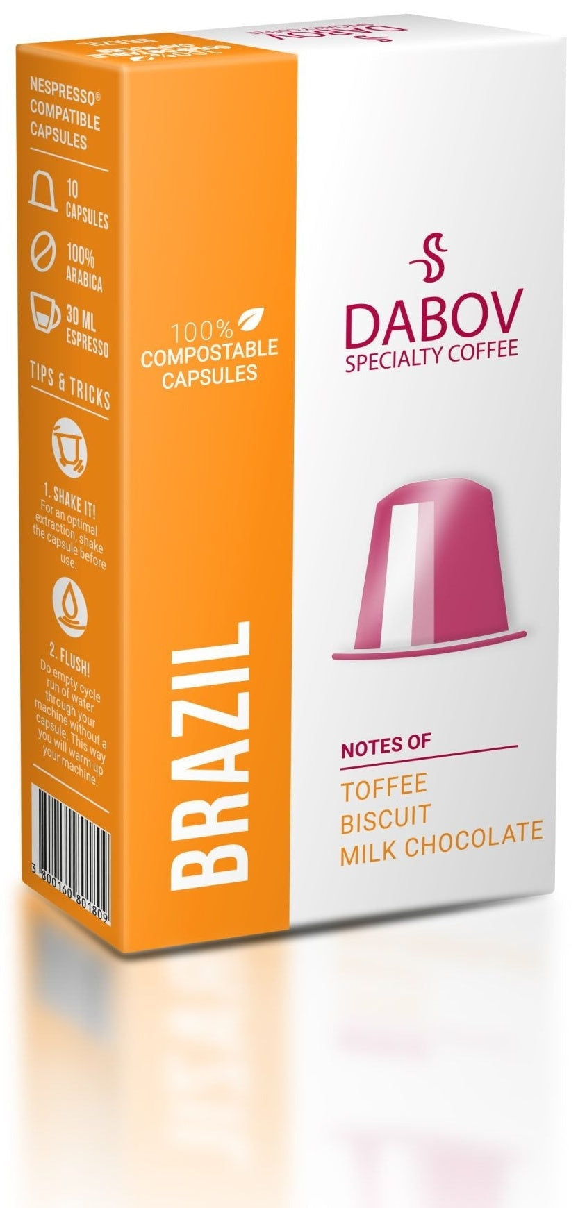 BRÜ Specialty Nespresso Compatible Capsules by DABOV