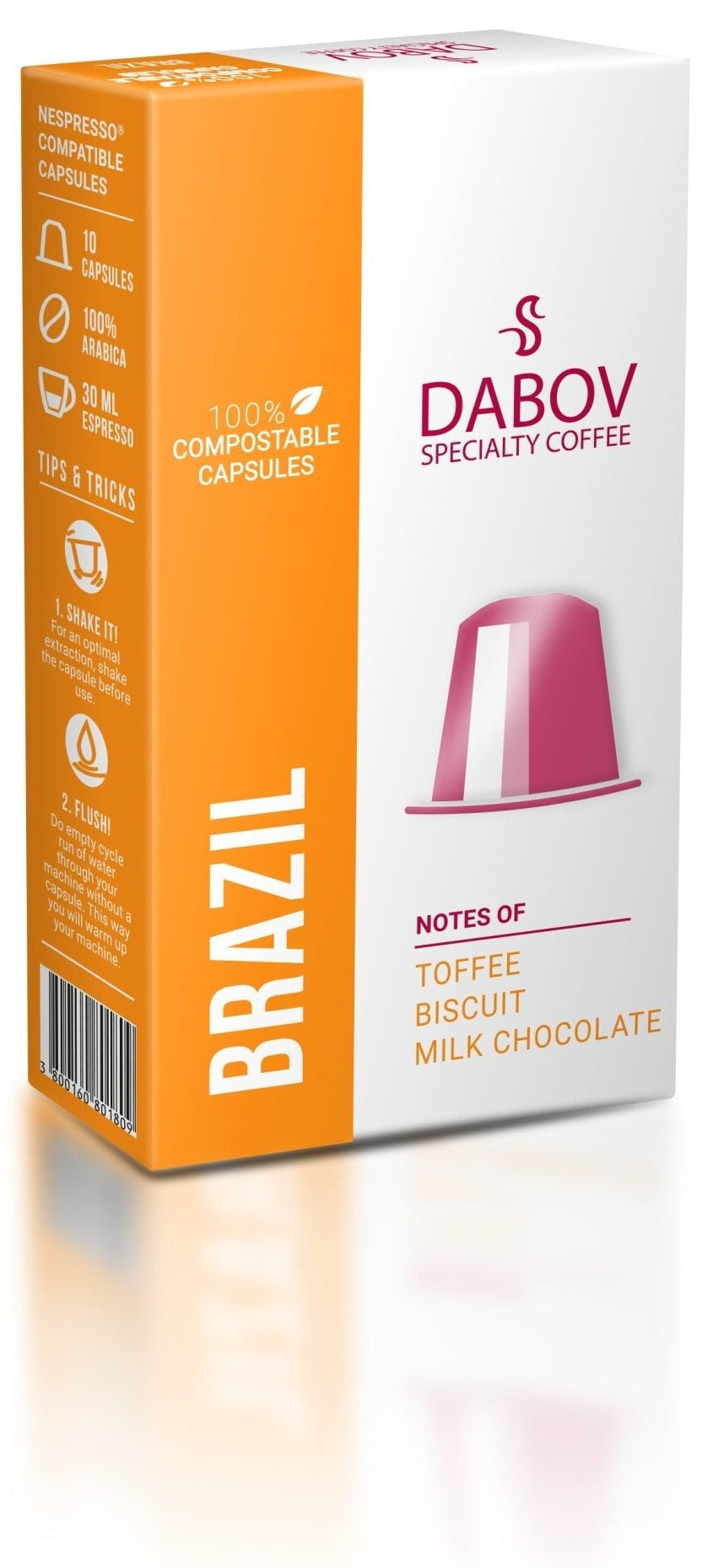 BRU Specialty Nespresso Compatible Capsules by DABOV