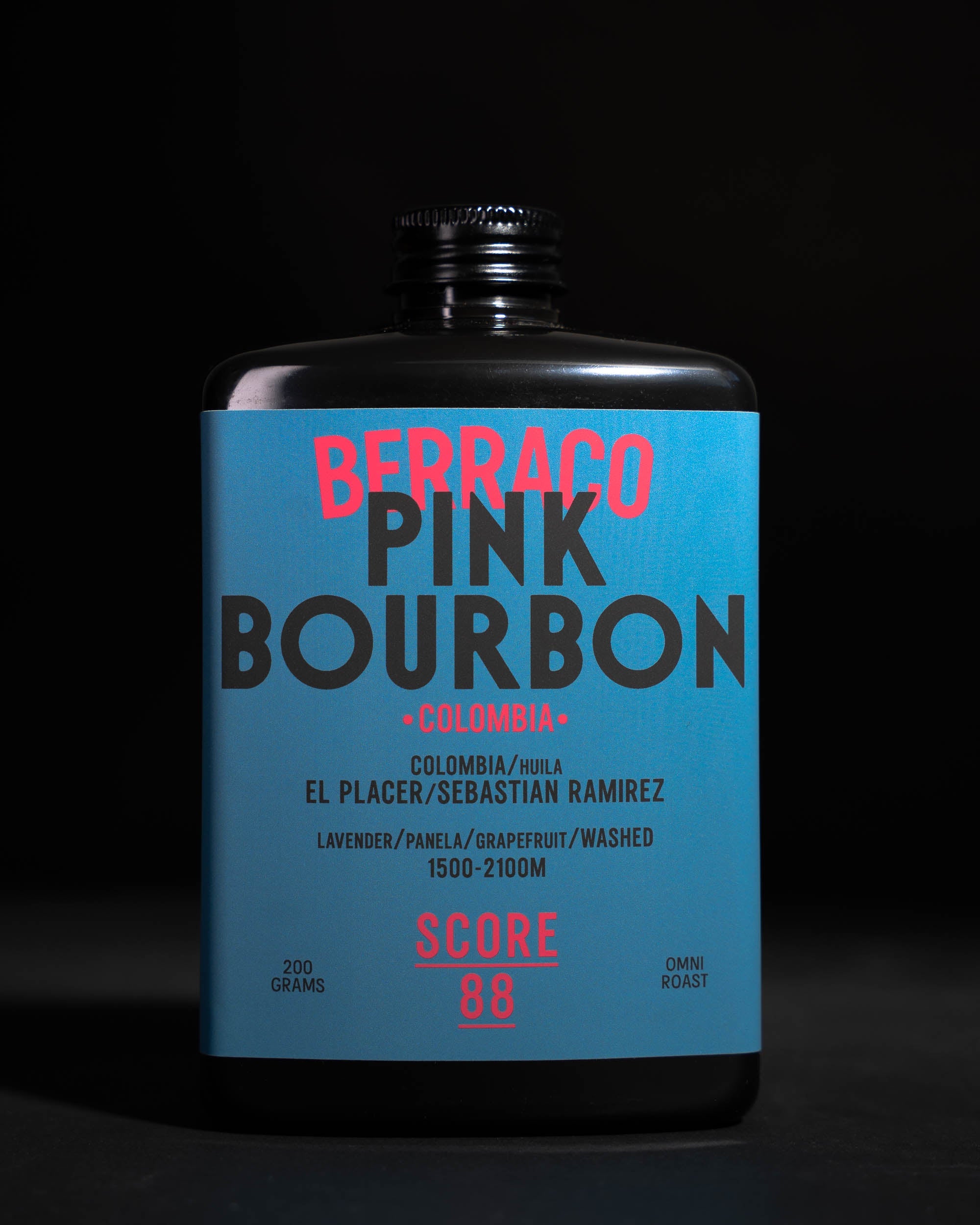 Berraco specialty coffee by Brewing Dealers — Colombian Pink Bourbon with notes of lavender, panela, and grapefruit