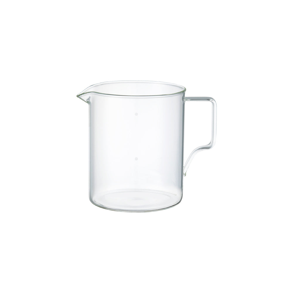 Kinto OCT Coffee Jug 4 cups (600ml) — heat-resistant glass server