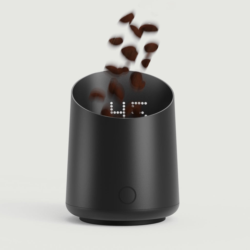 Subminimal Subscale dosing cup with hidden LED scale