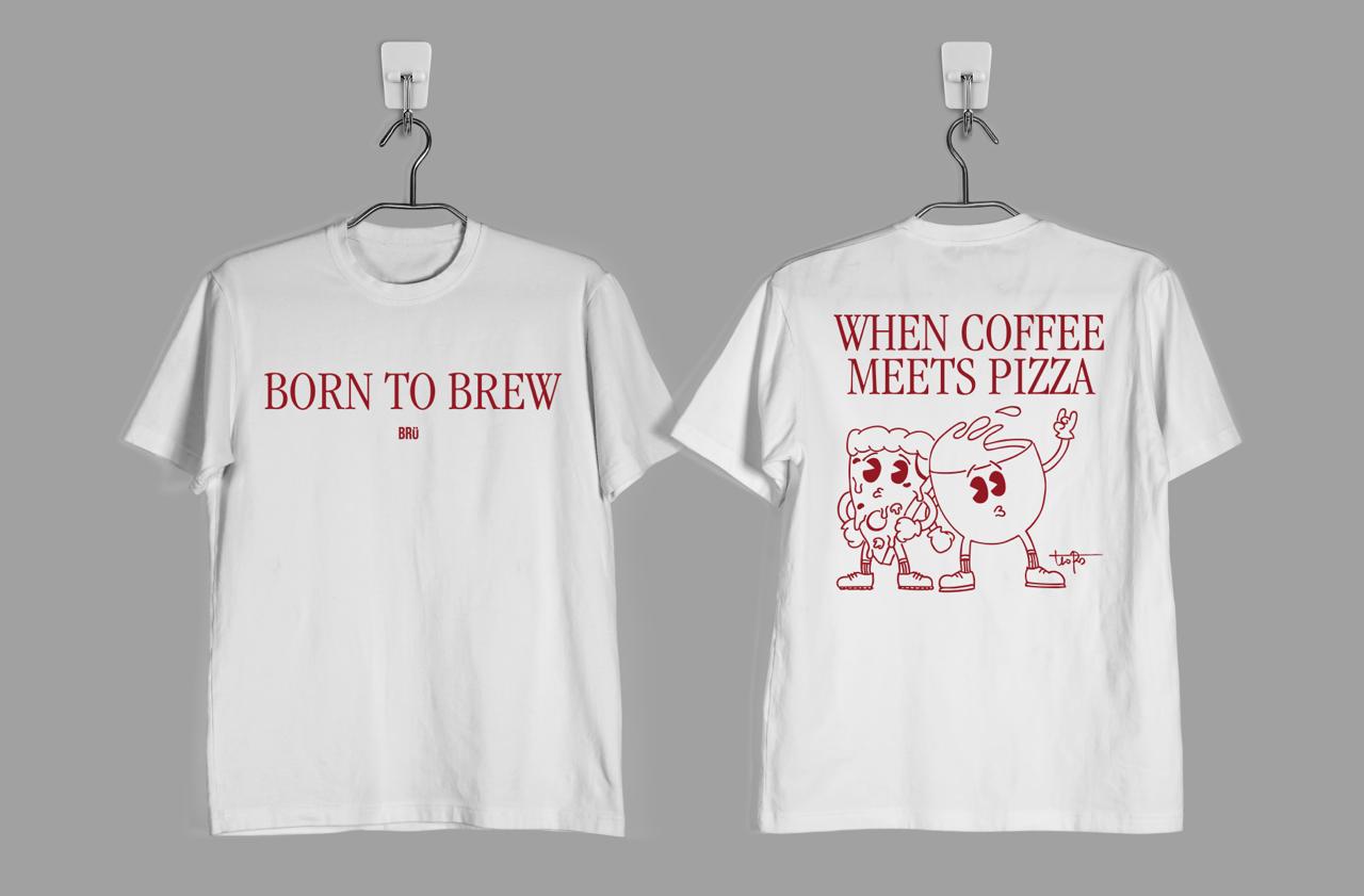Coffee X Pizza T-shirt