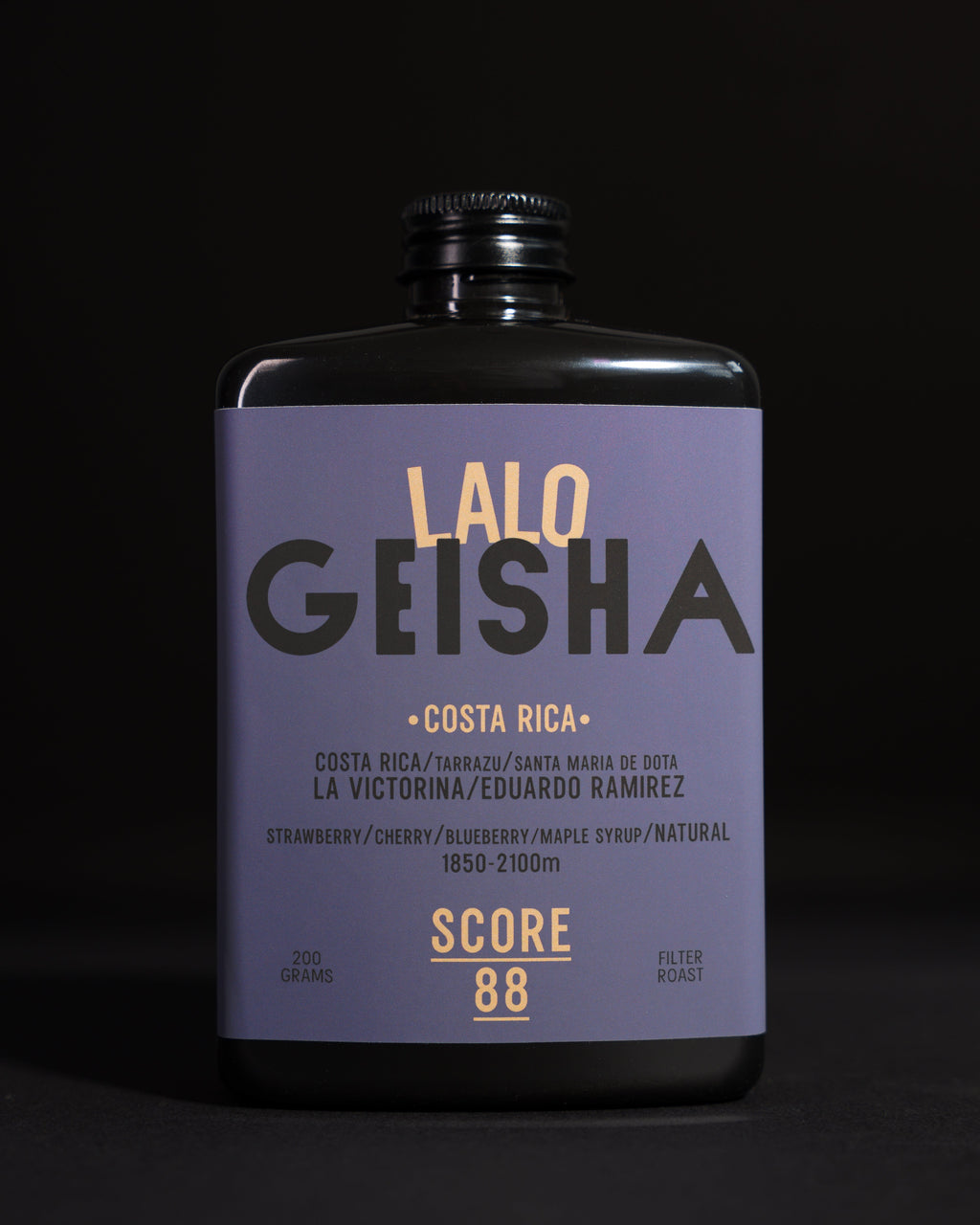 Lalo coffee 200g bag front — Eduardo Ramirez Geisha natural