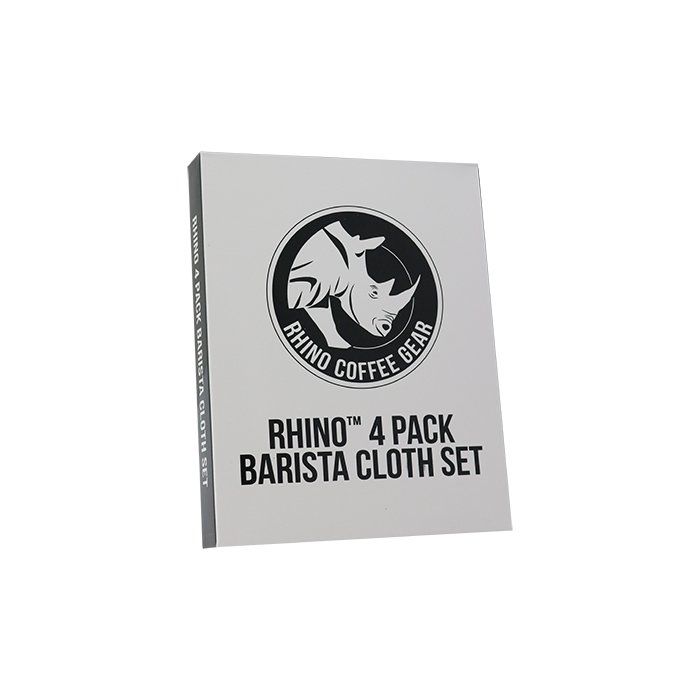 Rhino Barista Cloth Set - packaging and contents
